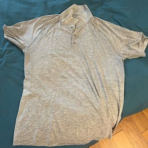 Grey Lululemon polo XL